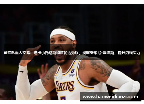 黄蜂队重大交易：送出小托马斯和首轮选秀权，换取安东尼·戴维斯，提升内线实力