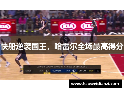 快船逆袭国王，哈雷尔全场最高得分